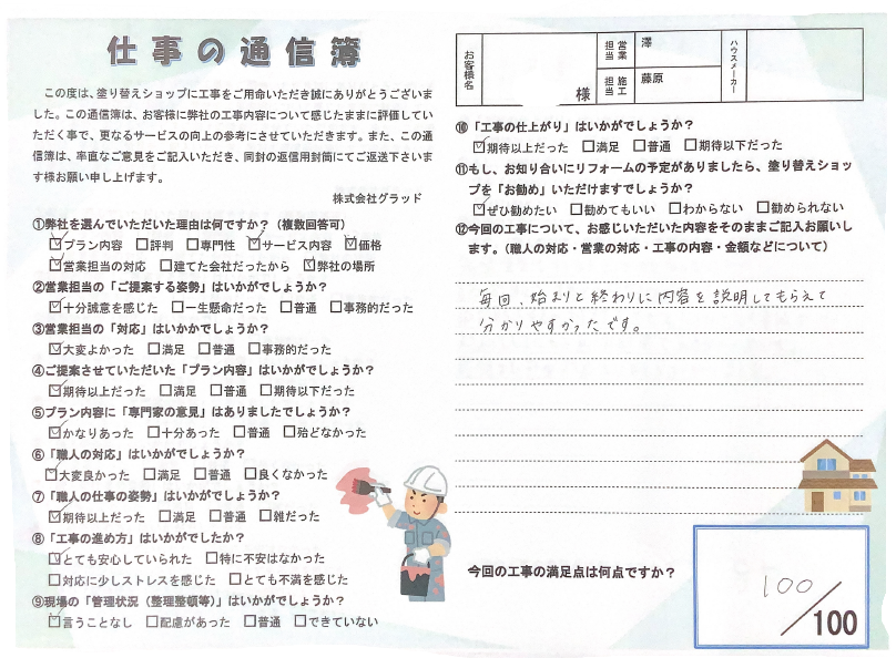 愛知県名古屋市中川区 K様
