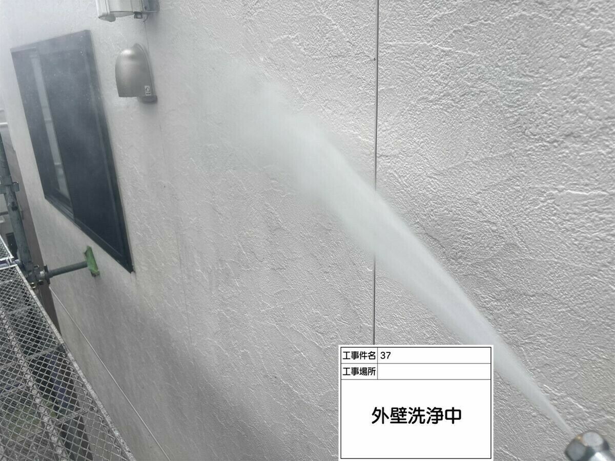 名古屋市西区 外壁 の高圧洗浄
