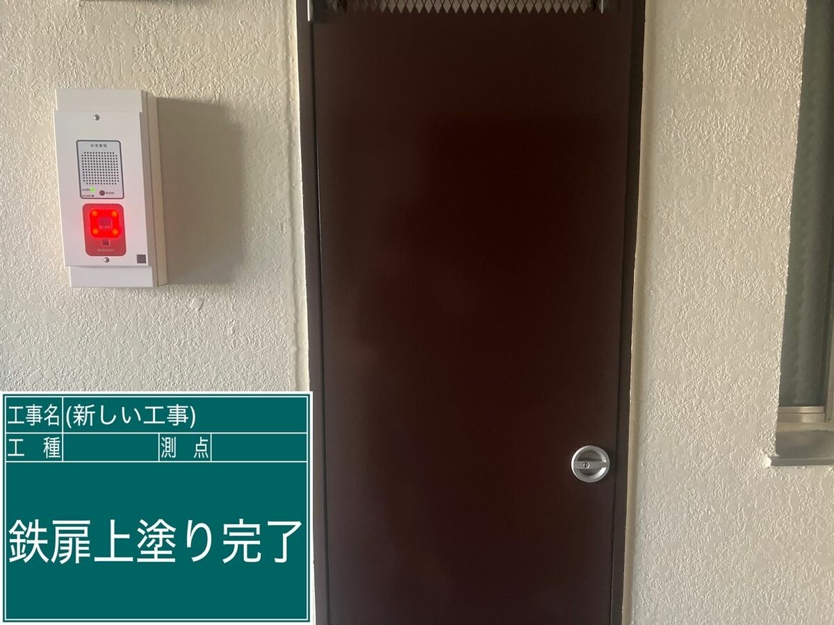 名古屋市緑区 鉄扉・門柱・駐輪場 施工完了
