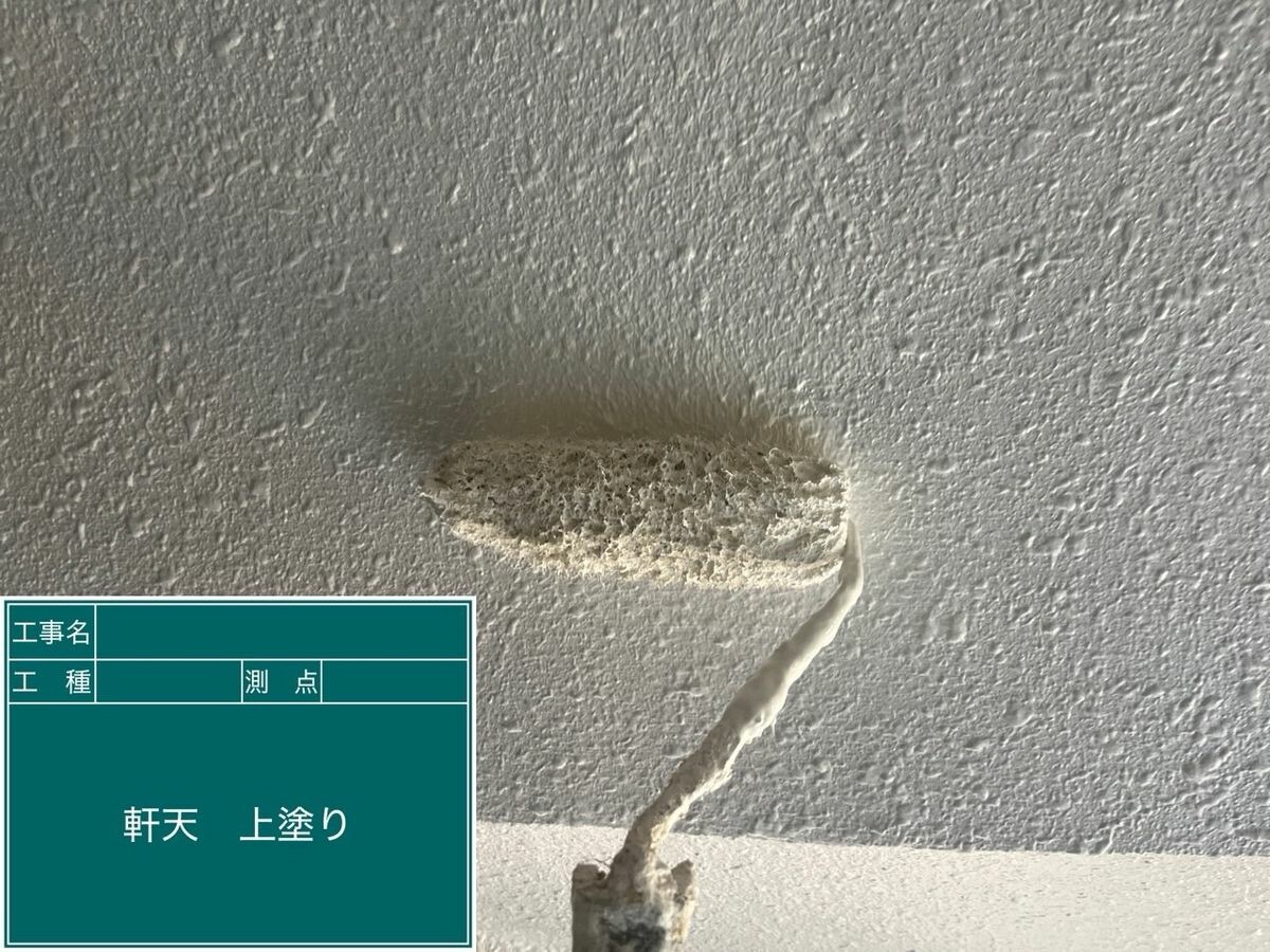 名古屋市中川区 軒天 上塗り